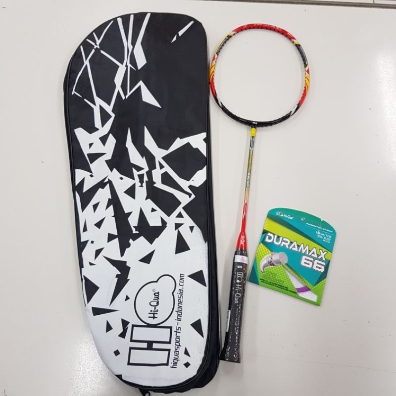 Jual raket racket badminton bulutangkis hiqua hiqua Hurricane H9000 H