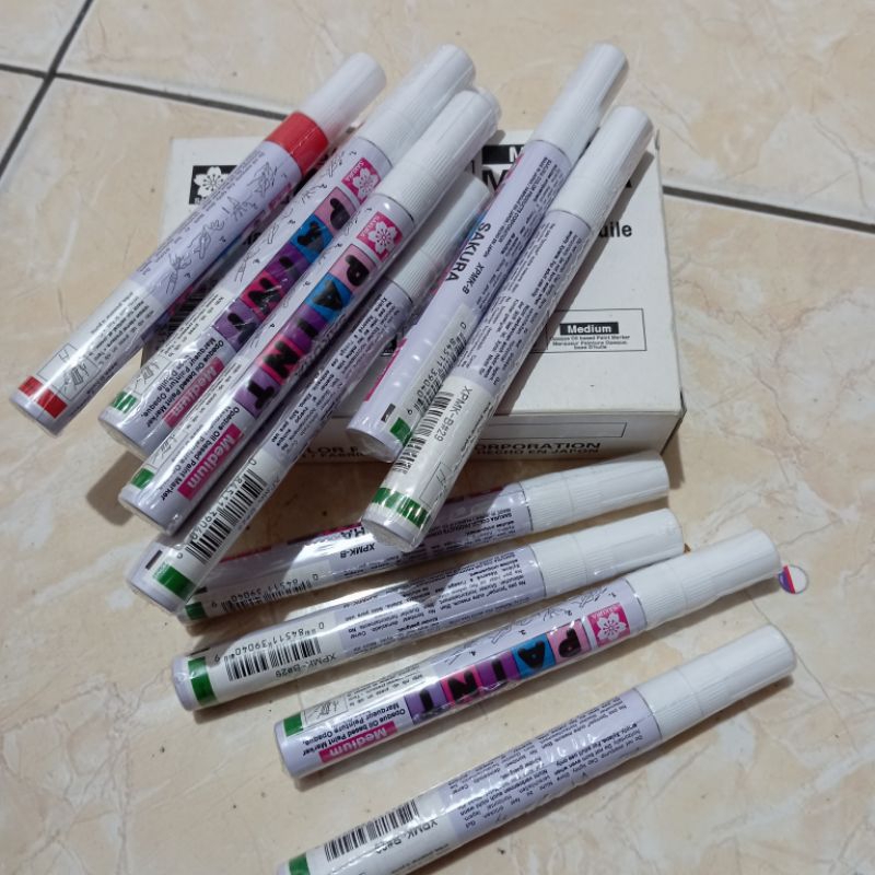 Jual Jual Spidol Maker Spidol Penanda Besi Kayu Karet Dsb Varian Warna Sakura Shopee Indonesia