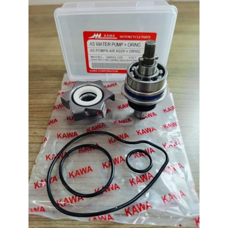Jual As Pompa Air Water Pump Assy & oring Vario 125 Kawa | Shopee Indonesia
