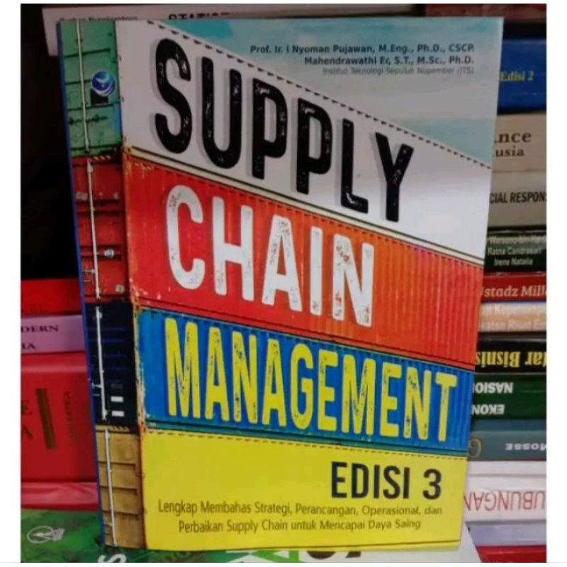 Jual SUPPLY CHAIN MANAGEMEN EDISI 3 by I. NYOMAN PUJAWAN | Shopee Indonesia