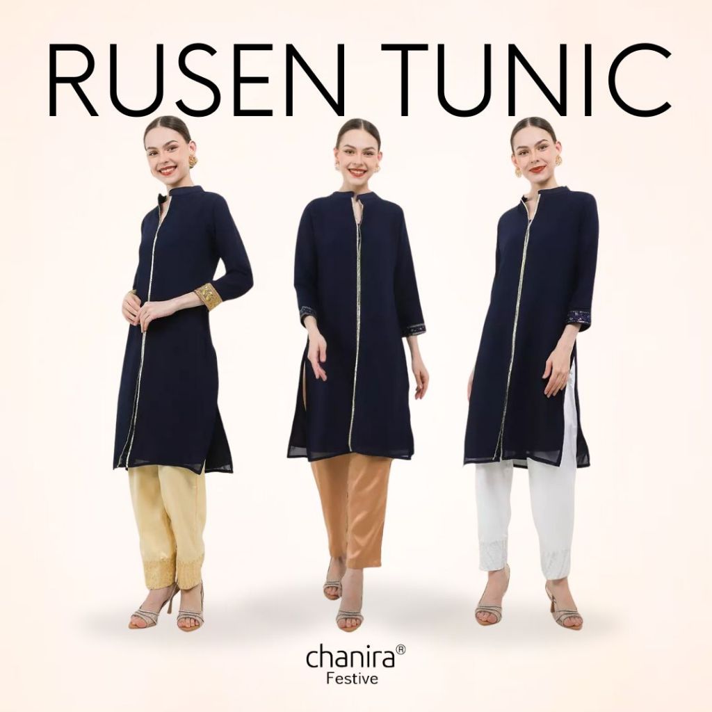 Chanira Tunik Lengan Tiga Perempat Tania main image 1