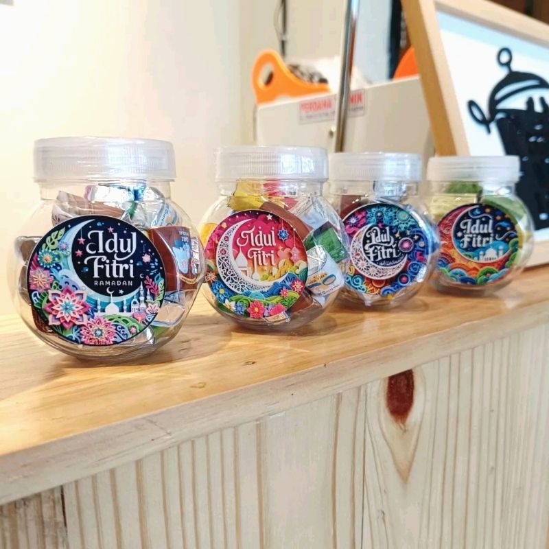 Jual Stiker Sticker Label hangtag Lebaran Selamat Hari Raya Idul Fitri ...