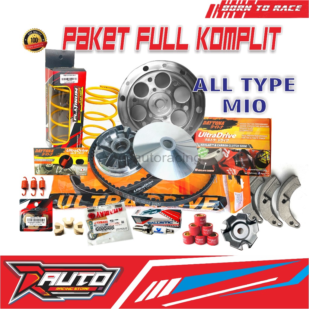 Jual Mio Sporty Full Set Racing Paket Upgrade Full Komplit Kirian Cvt Mio Smile M S Z J Soul