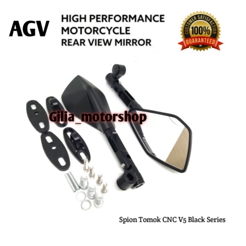 Jual Spion Tomok V Agv Original Kaca Besar Original Import High Perfomance Motorcycle Universal