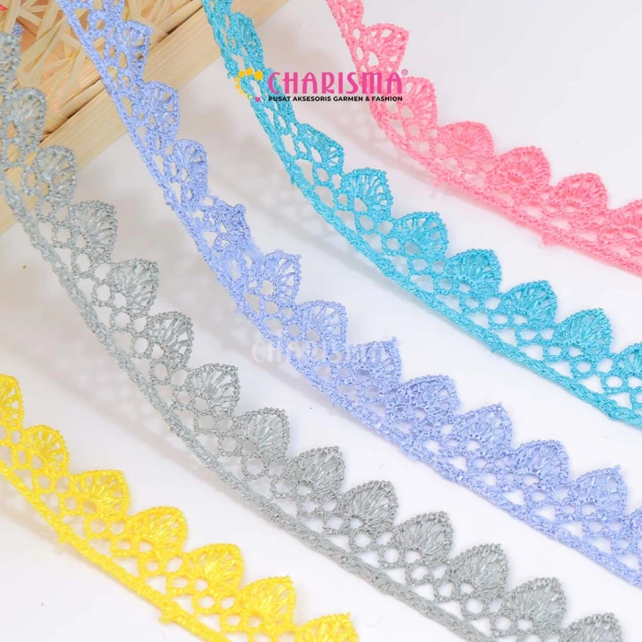 Renda Guiper Oval 