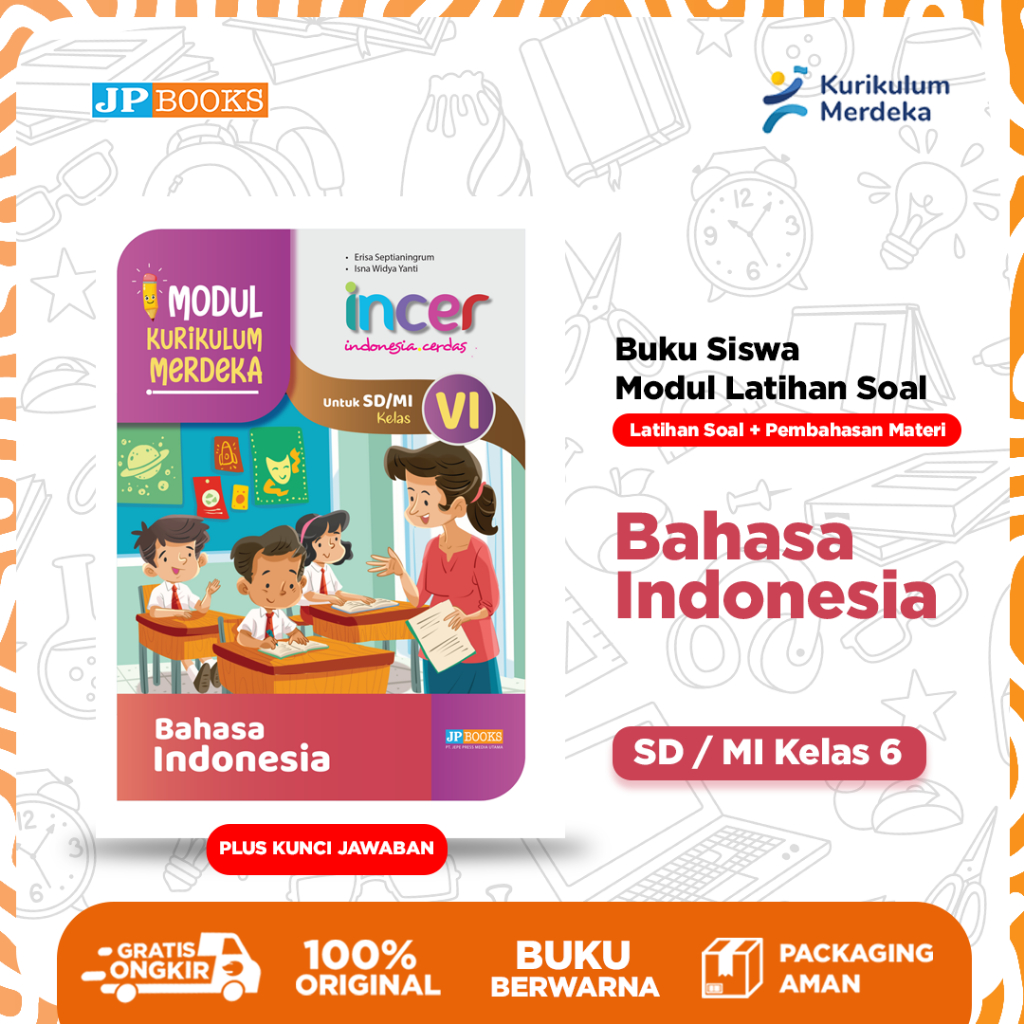 Jual JP Books – Buku Siswa Sekolah Modul Latihan Kurmer Soal Incer ...