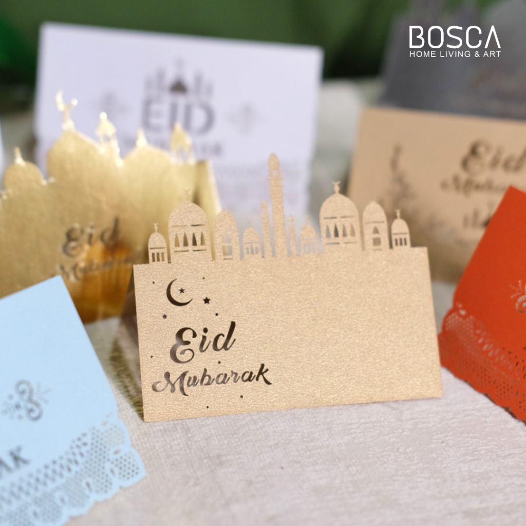 Jual Bosca Living - Kartu Ucapan Lebaran Idul Fitri model 3D / Kartu
