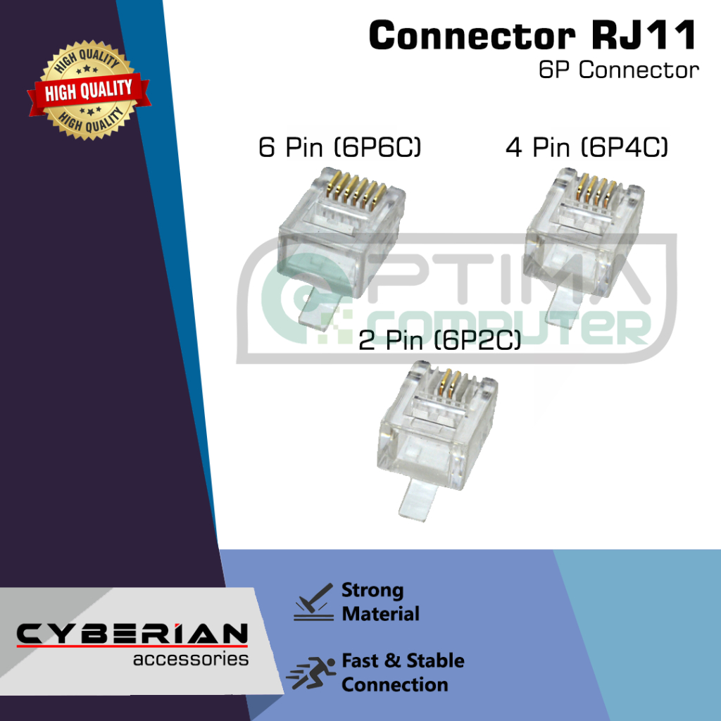 Jual Connector RJ11 | Shopee Indonesia