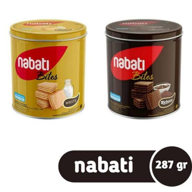 Jual NABATI RICHOCO WAFER CHOCOLATE/WHITE/287G KALENG | Shopee Indonesia