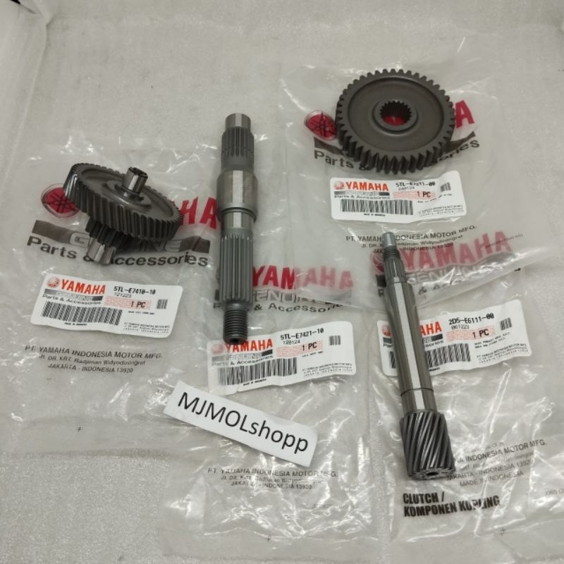 Jual GEAR GIGI RASIO SET 5TL MIO LAMA SMILE SOUL FINO KARBU ORI YGP ...
