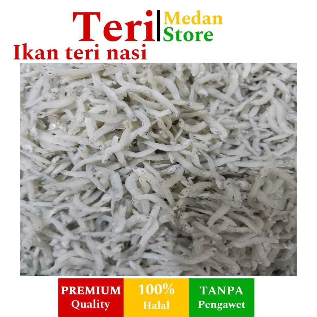 Jual Ikan Teri Nasi Medan Super Ukuran Sedang Kg Shopee Indonesia