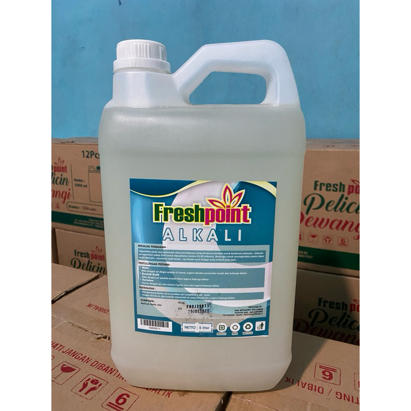 Jual FRESHPOINT ALKALI 5 LITER BY FRESHPOINT | Shopee Indonesia