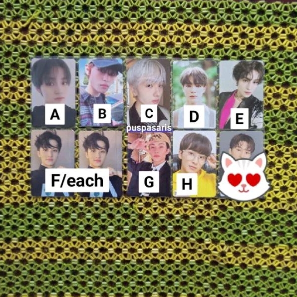 Jual WTS PHOTOCARD MARK AGENT MARK INTROVERT NOBITA JISUNG SCRATCH ...