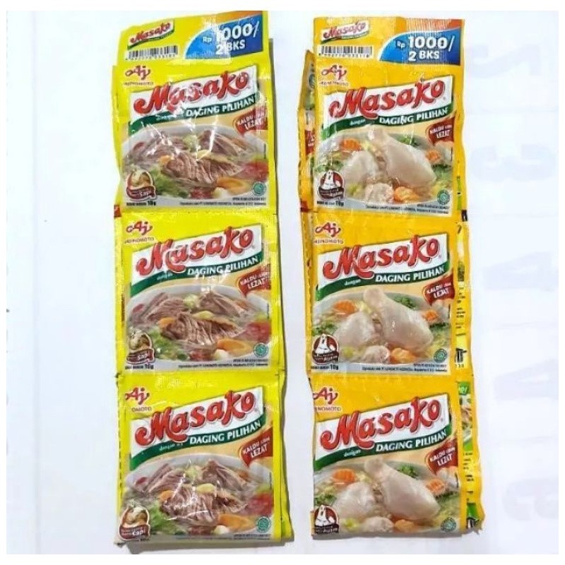 Jual Masako ayam sapi renceng 12 pcs | Shopee Indonesia