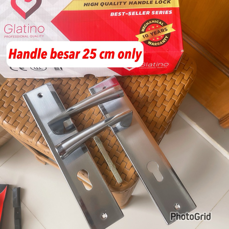 Jual Gagang pintu ukuran besar 25 cm/ GAGANG PINTU BESAR STAINLESS ...