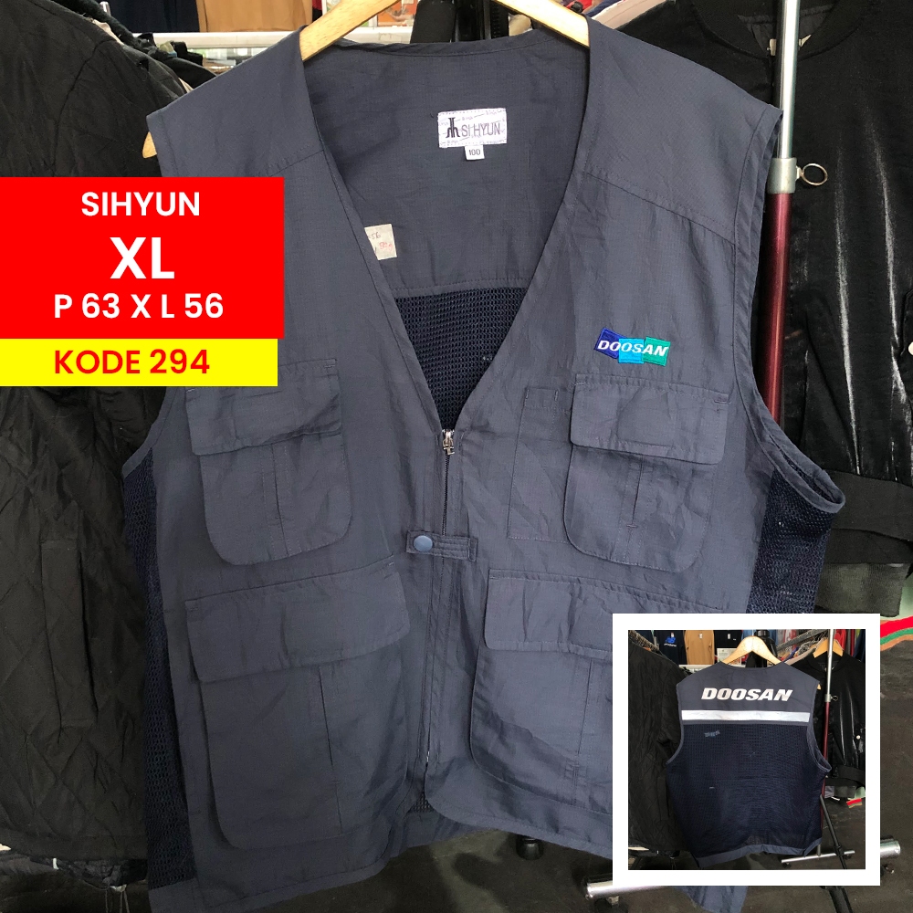 Jual Vest Rompi Tactical Vol Lapangan Proyek Kerja Cargo