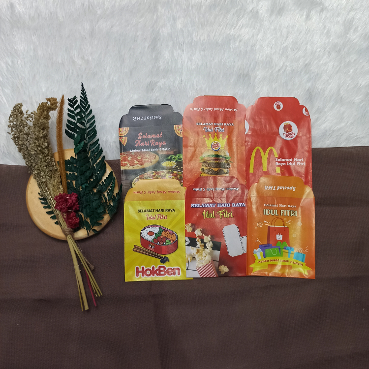 Jual Amplop Medium Lebaran Motif Snack Pack Isi Pcs Shopee Indonesia