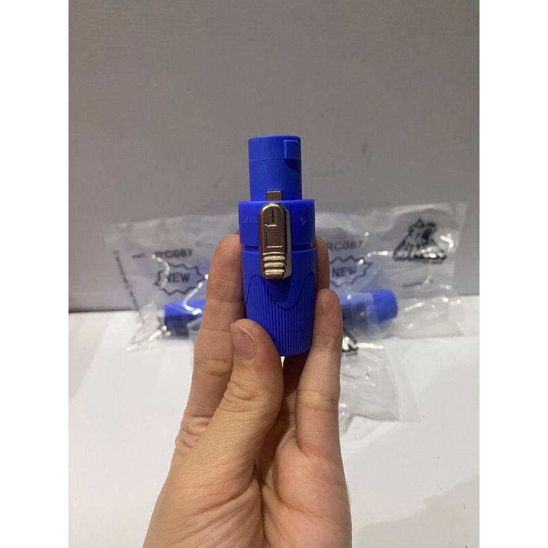 Jual jack speakon male bma jek jak spicon spikon cowok RC087 plug ...
