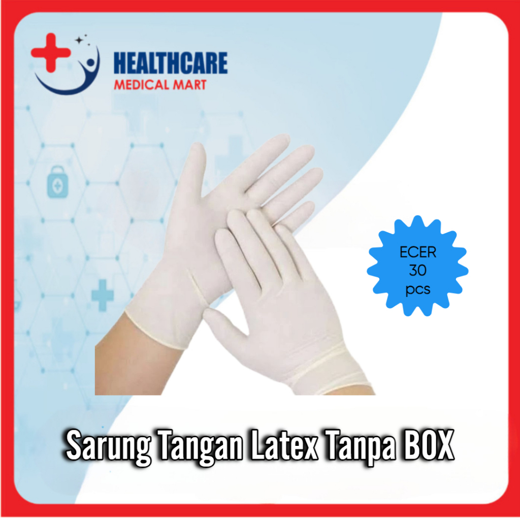 Jual Safeglove Sarung Tangan Latex Safegloves Handscoon Safe Gloves Perpack Isi Pcs