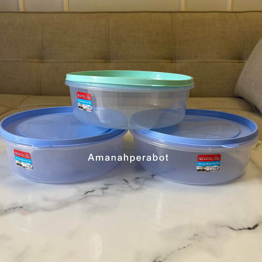 Jual Box Bulat Tempat Makan Bulat SUMMI ALEXISH MULTI PACK 2 LITER ...