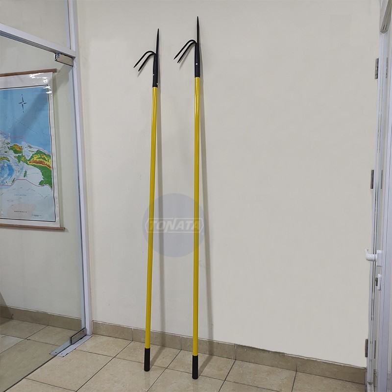 Jual Tonata Fire Hook Baja Fiberglass Firefighting Pike Pole 2.3M ...