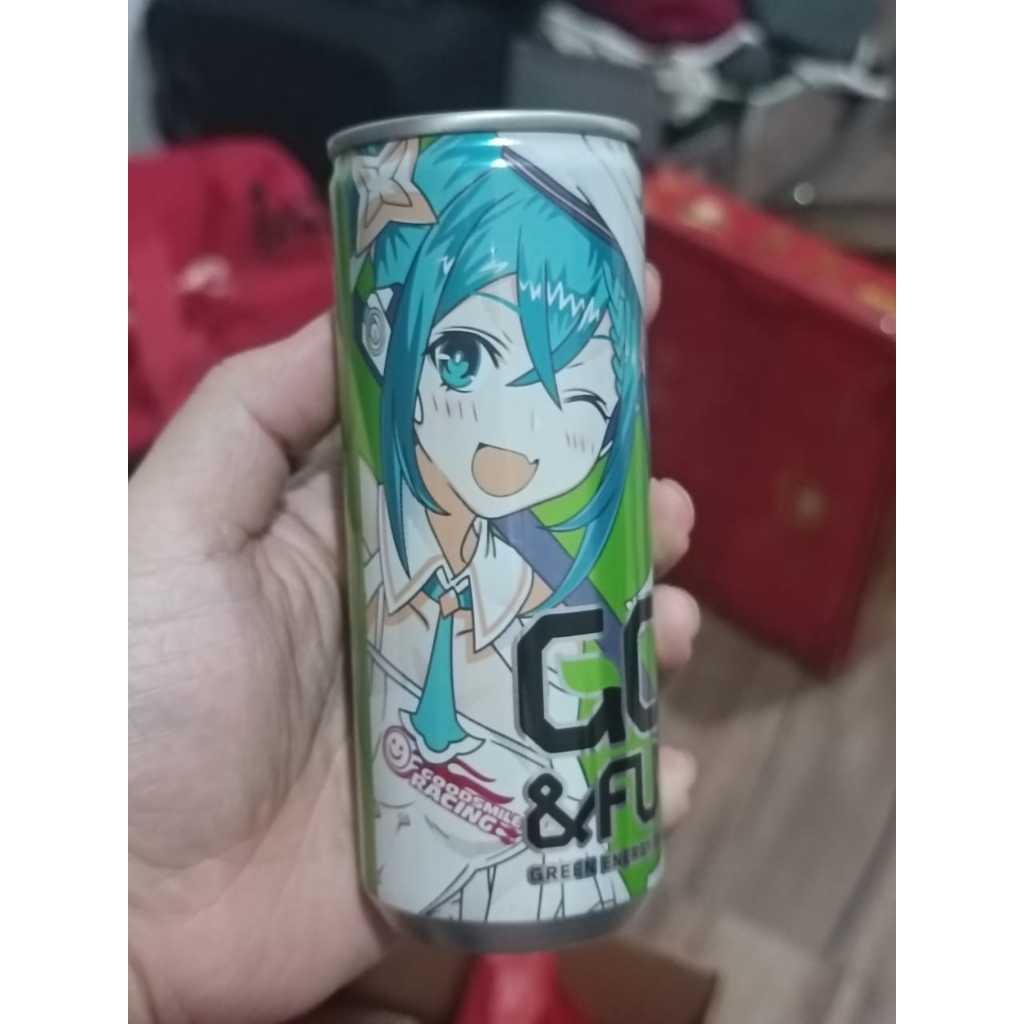 Jual Go & Fun X Hatsune Miku Goodsmile Racing Green Energy Drink Japan ...