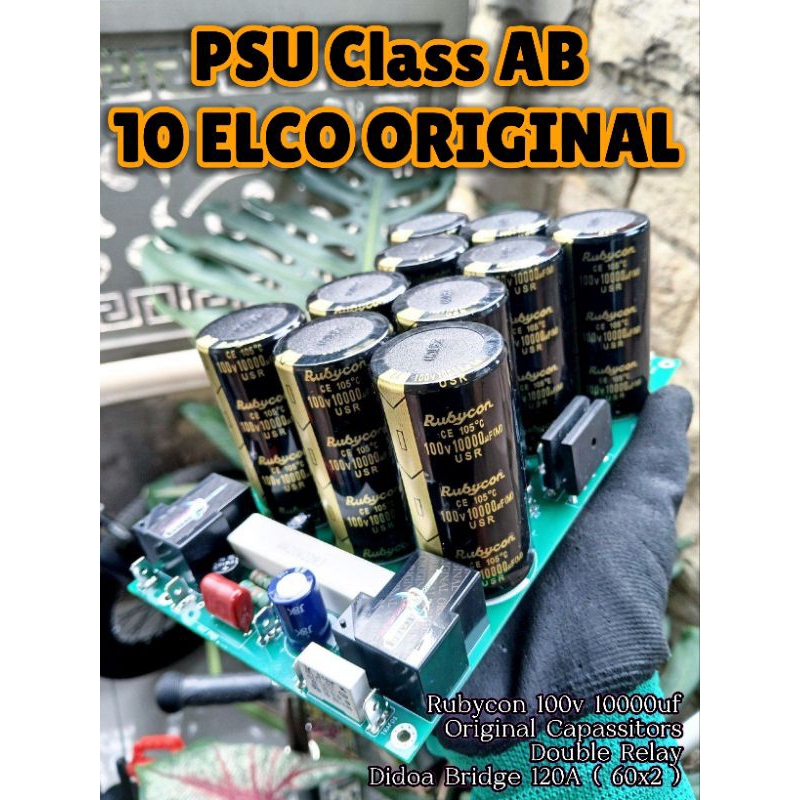 Jual PSU Class AB / D / GB / TD / HD / Connect to 10 Elco | Double