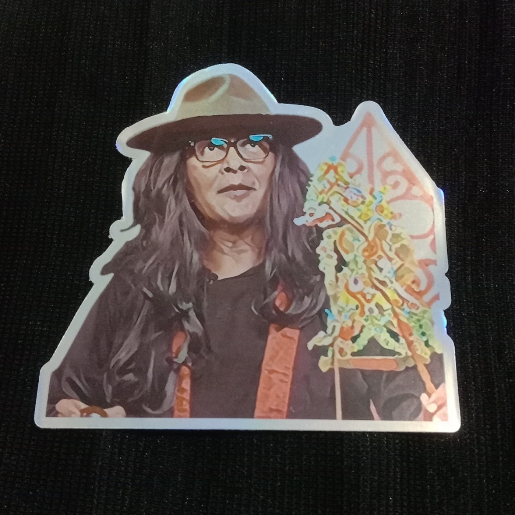 Jual Stiker Hologram Sujiwo Tejo Mbah Tejo Presiden Jancuker ukuran ...