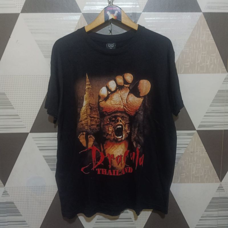 Hammer Horror - Noir Et Blanc Horreur De Dracula - Manche Courte