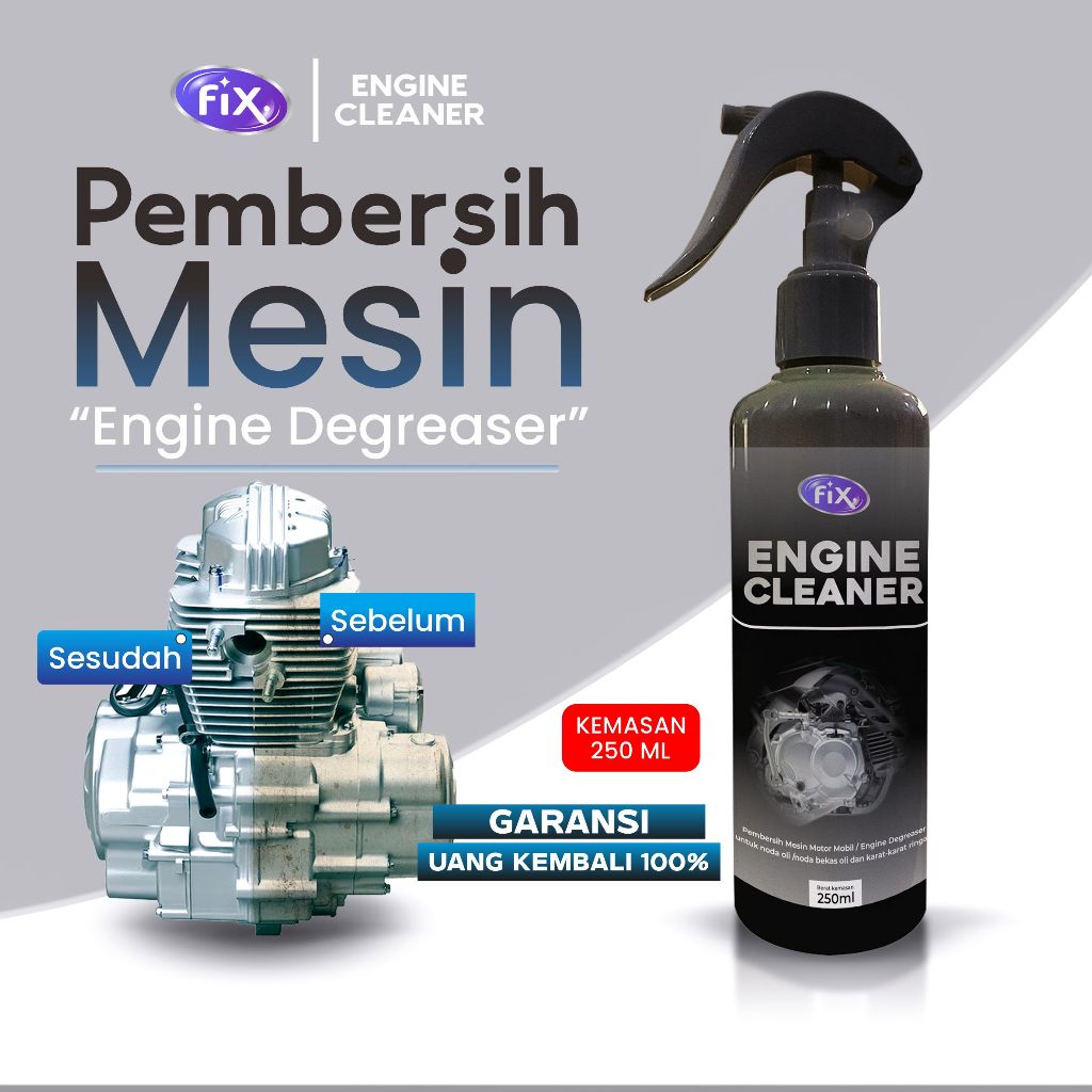 Jual Fix Pembersih Mesin Ampuh Untuk Penghilang Kerak, Noda Oli Pada ...