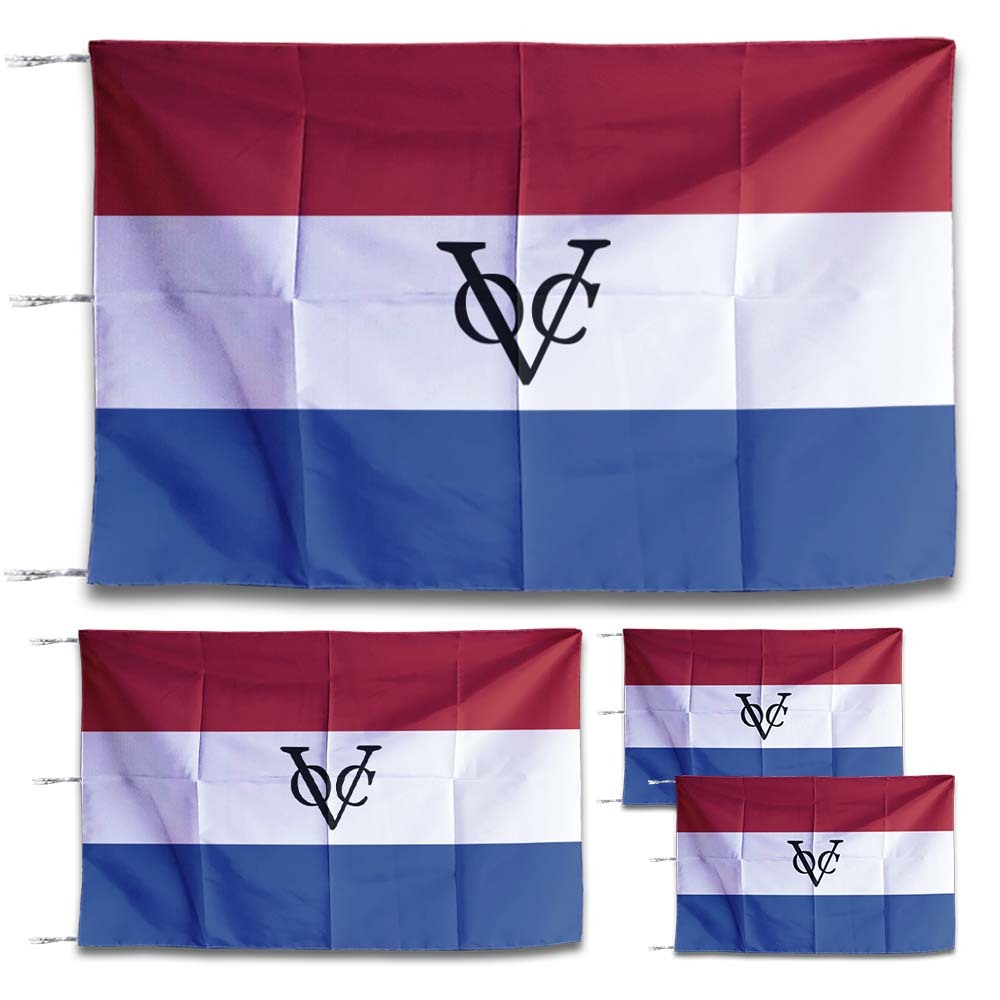 Jual Bendera VOC kompeni Belanda Bahan Satin Peles Ukuran Kecil-Besar ...