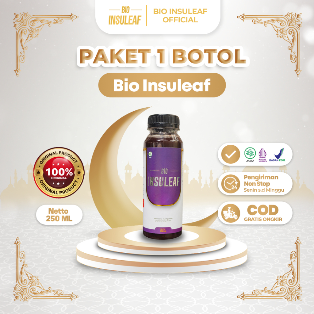 Jual Bio Insuleaf Obat Herbal Penurun Gula Darah Berlebih Shopee Indonesia