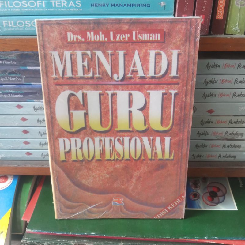 Jual Buku Menjadi Guru Profesional Drs Moh Uzer Usman Shopee Indonesia