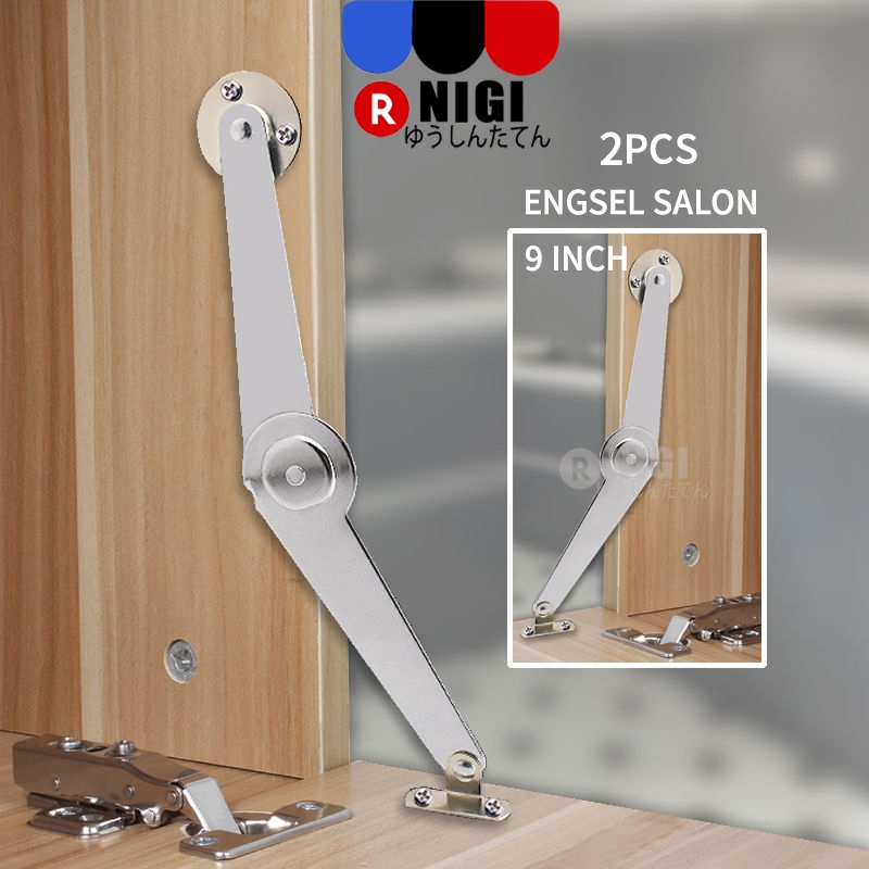 Jual Nigi Pcs Engsel Salon Ses Putih Chrome Sikutan Jendela Lipat Tebal Shopee Indonesia