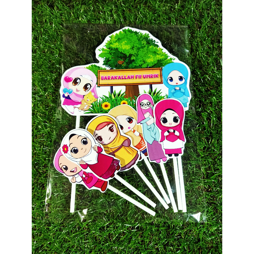 Jual Topper cake muslimah barakallah fii umrik | Shopee Indonesia