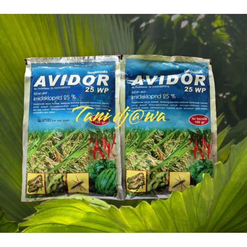 Jual Insektisida AVIDOR 25 WP 100 gram | Shopee Indonesia