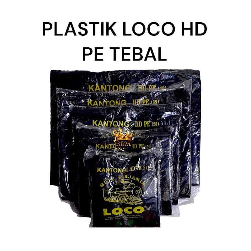 Jual SBM ~ Plastik HD LOCO (Tebal) bukan yang ekonomis yaa !! | Shopee ...