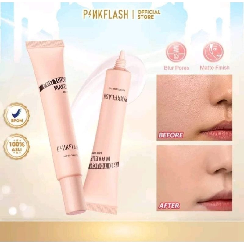 Jual Pinkflash Pro Touch Makeup Base Primer 20gr Shopee Indonesia