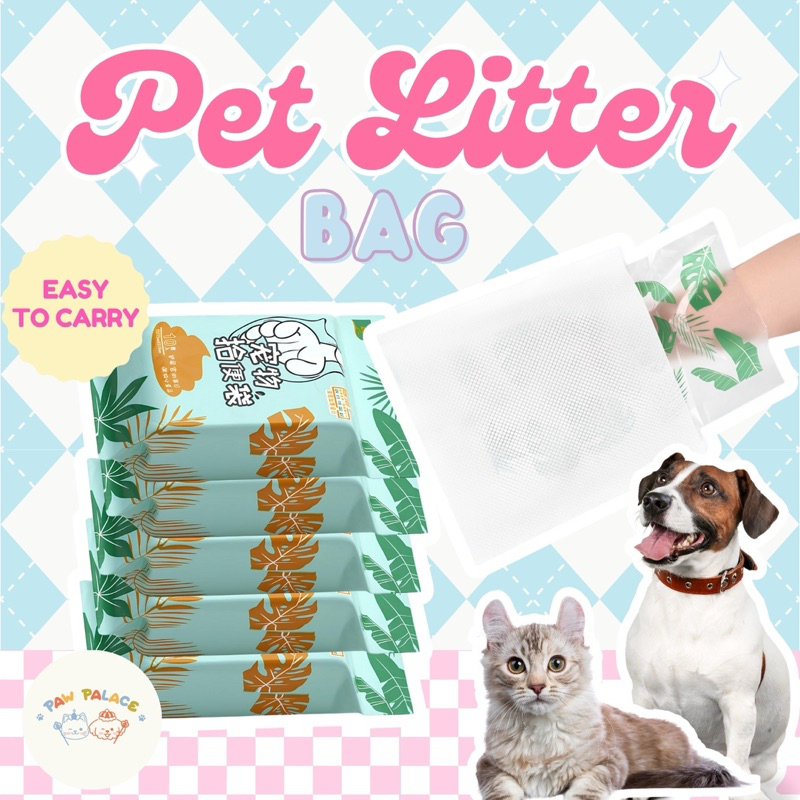 Jual Disposable Pet Poop Bags Kantong Kotoran Anjing Kucing Easy to Use ...