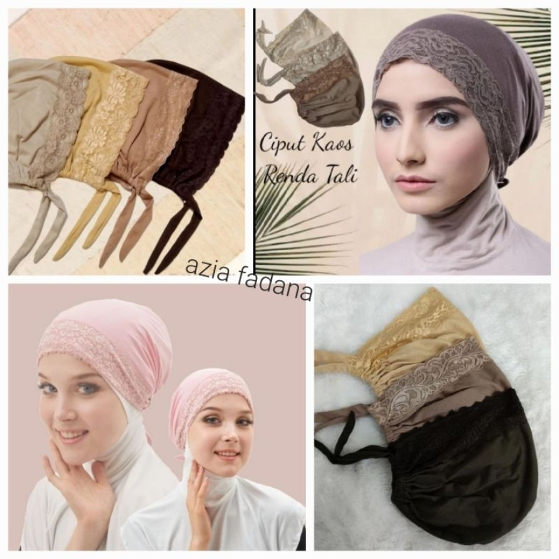 Jual CIPUT KAOS TALI MIX RENDA,INNER KAOS TALI RENDA PREMIUM | Shopee ...