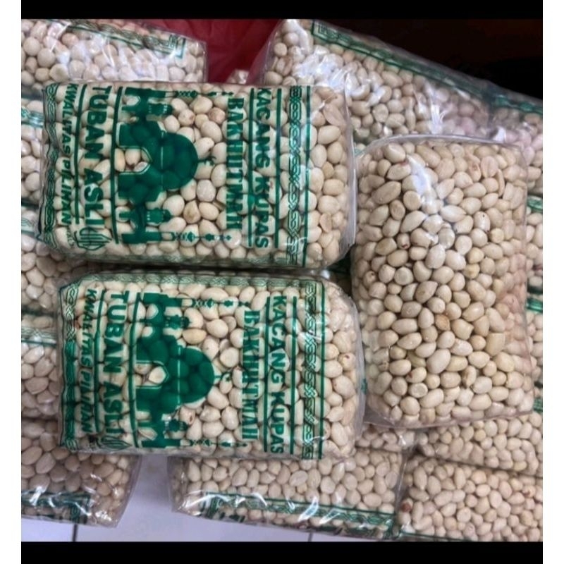 Jual Kacang Kupas Tuban Kacang Tanah Kupas Shopee Indonesia