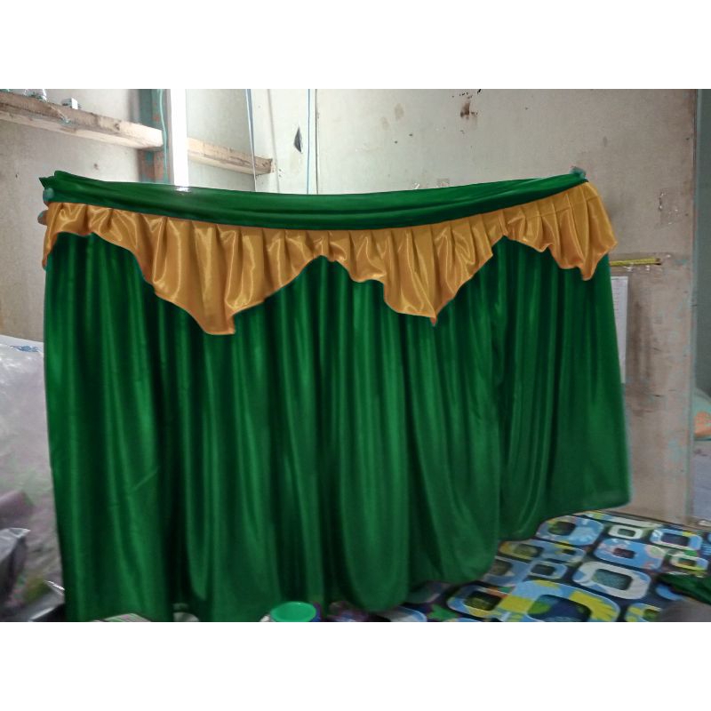 Jual Dekorasi meja/pinggiran meja/rempel meja poni 100cm x 100cm ...
