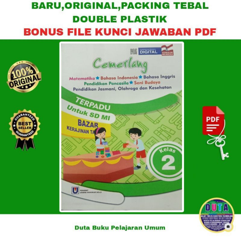 Jual Buku BUPENA Jilid 2C Dan 2D Kelas 2 SD Semester 2 Edisi Revisi ...