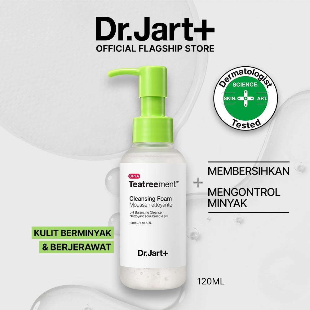 Jual Dr Jart Ctrl-A Teatreetment Cleansing Foam 120ml | pH Balancing ...