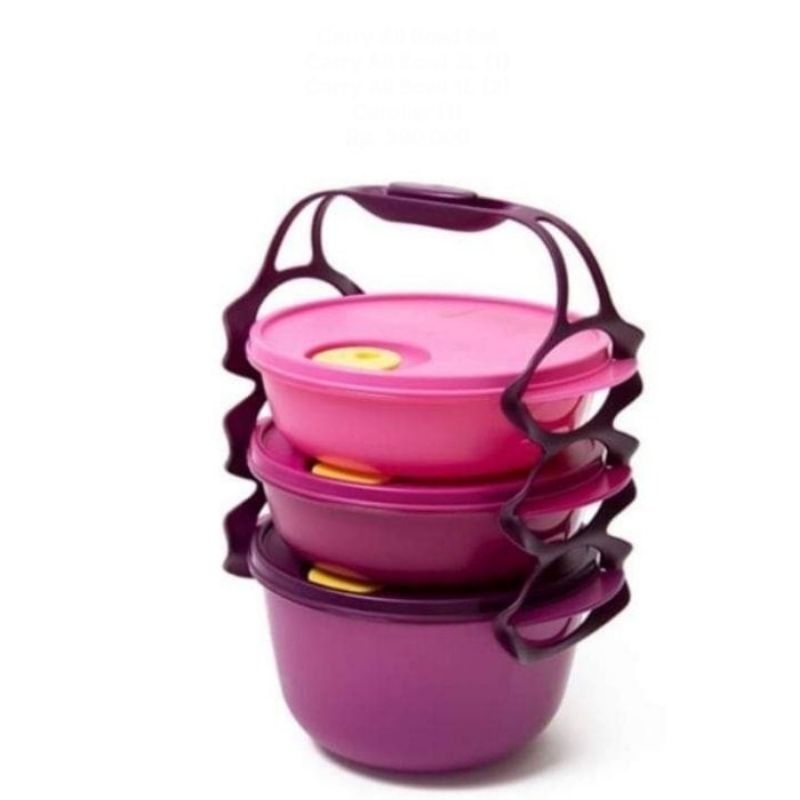 Jual Tupperware Original Promo Rantang Set bisa masuk microwave ...