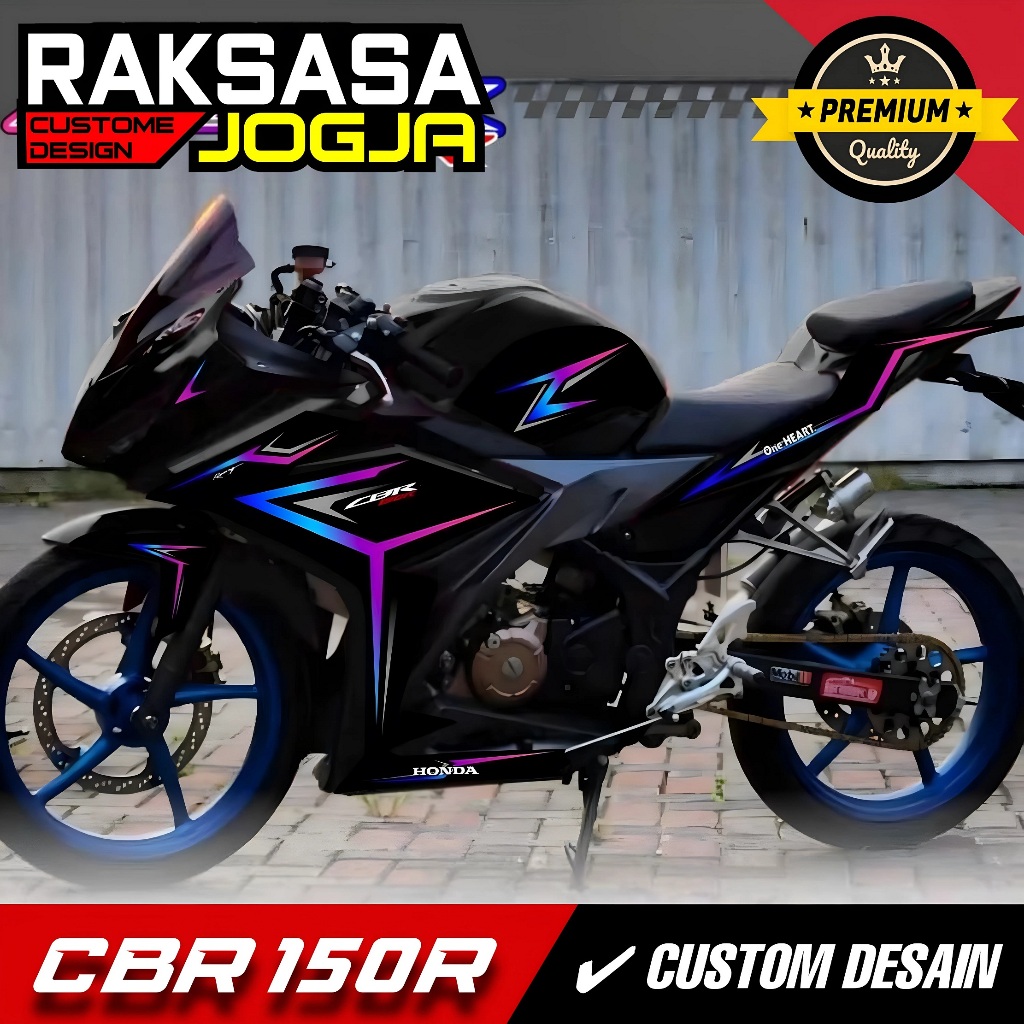 Jual STRIPING MOTOR HONDA CBR 150R PREMIUM QUALITY 100% AWET BERGARANSI ...