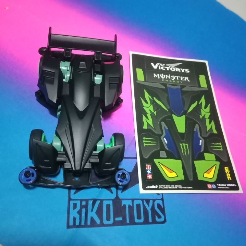 Jual Tamiya Cyclone magnum custom rep | Shopee Indonesia
