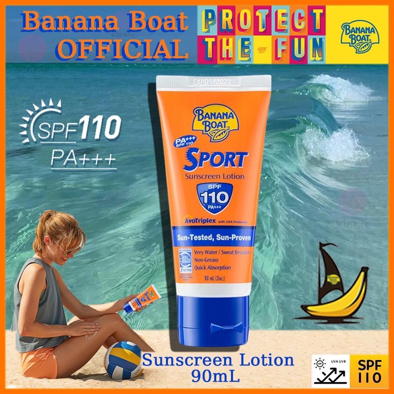Jual Banana Boat Sport Ultra Sunscreen SPF 110 PA+++90ml Sunblock
