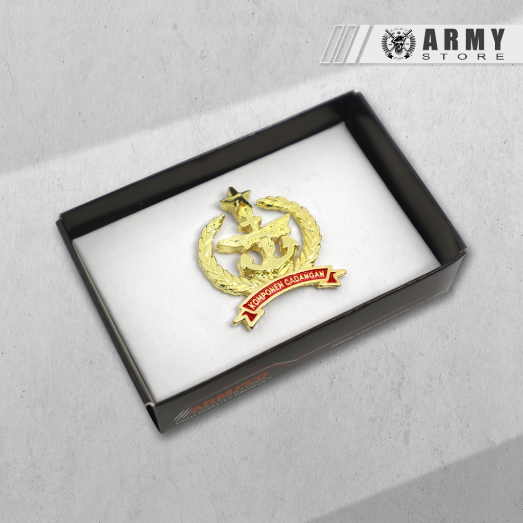 Jual Pin Komcad / Emblem Komponen Cadangan Terbaru | Shopee Indonesia