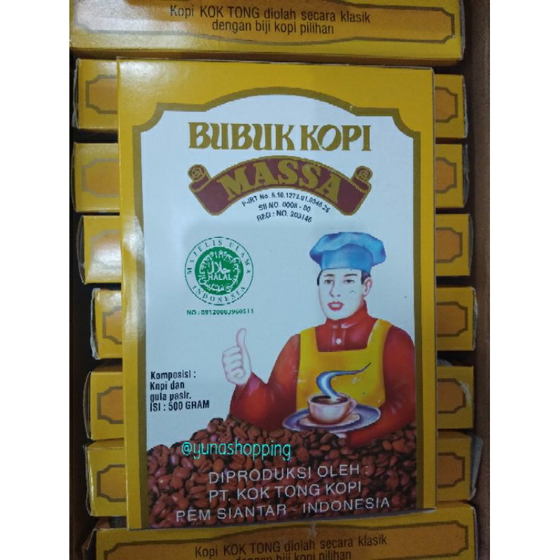 Jual Kopi Kok Tong bubuk kopi Kasar 500g | Shopee Indonesia